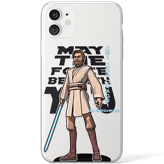 #Star Wars - Obi-Wan Kenobi & Şeffaf Telefon Kılıfı