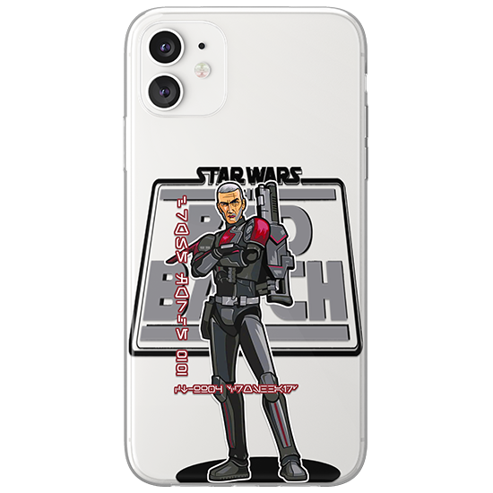#Star Wars - Bad Batch Crosshair Şeffaf Telefon Kılıfı